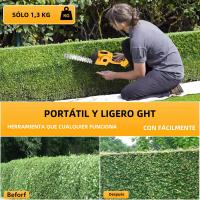 Podadora De Arbustos Inalámbrica De Mano 2 En 1 1500RPM Para Jardín Y Césped Compatible Con Batería DE-Walt 20V MAX - details 6