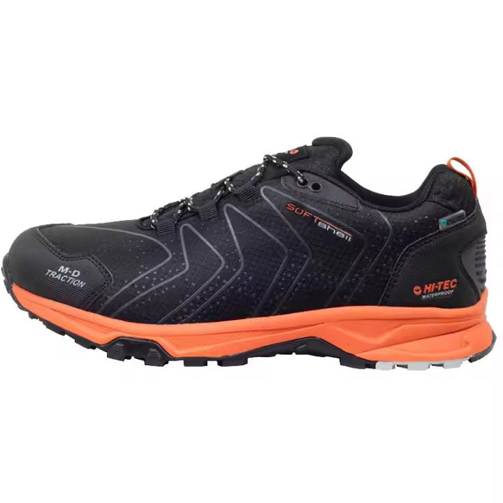 HI-TEC RONCAL HOMBRE ZAPATILLAS MONTAÑA TRAIL WATERPROOF NEGRO SOFT SHELL - 1