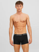JACK & JONES JACHUEY Pack 7 Calzoncillos Hombre Algodón Orgánico Negros - details 0