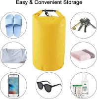FGNS Bolsa Seca Impermeable Flotante 5L,Bolsa de Hombro Impermeable IP66,para Canoa Kayak Barco Camping Natación Rafting Velo Pesca etc. - details 1