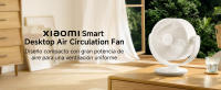 Official | Xiaomi Smart Desktop Air Circulation Fan, Ligero y portátil, Apto para todos los entornos, Carga portátil gracias a su puerto tipo C, Úsalo en cualquier momento y lugar, Distribución de aire automática tridimensional - details 0