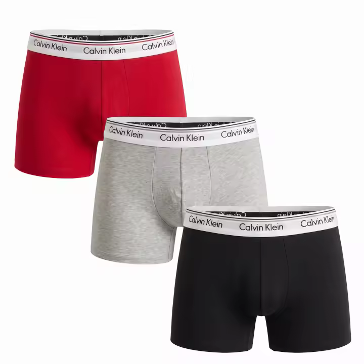 Calvin Klein-Pack 3 Bóxers Briefs Hombre Cotton Stretch Balance NP2766A - 1