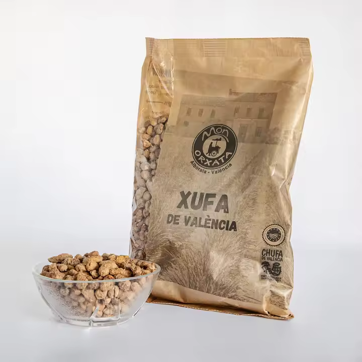 Chufa en grano con Denominación de Origen chufa de València de cultivo tradicional 1Kg - 1