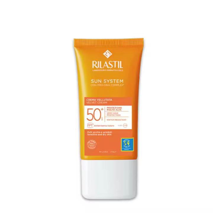 Rilastil sun system velvet touch crema hidratante spf50+ 50ml - 1