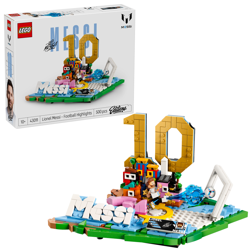 LIONEL MESSI: FENÓMENOS DEL FÚTBOL - LEGO EDITIONS 43011