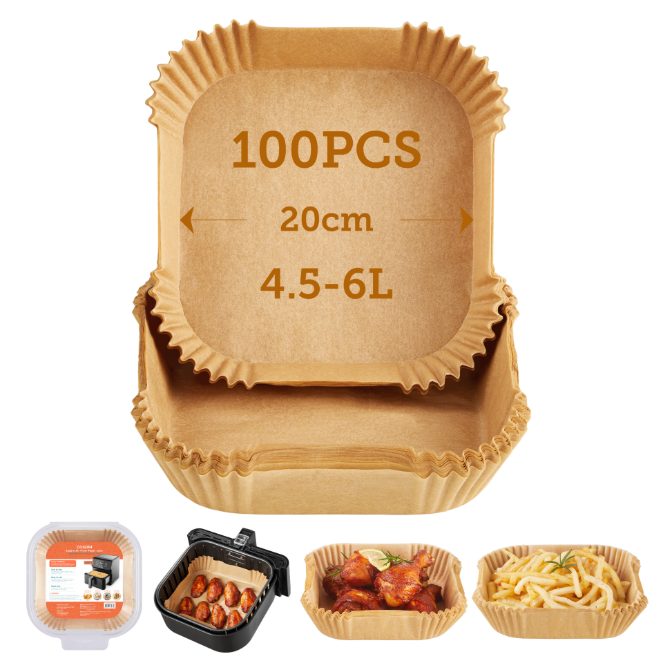 Papeles desechables para freidoras Cosori Chef Edition
