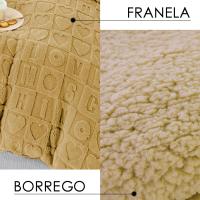 MIRAMAX-Edredon Borreguillo Invierno para Cama 90/105/-135/150, Reversible Franle Sherpa, Relleno Microfibra, Nórdico Cálido Suave, con Fundas de Almohada 50X70 cm. - details 23