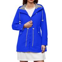 Chaqueta De Montañismo Para Mujer 2025 Impermeable Y Resistente Al Viento Con Capucha Y Cierre De Cremallera Larga Para Exterior - details 8