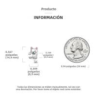 Encantos De Animal Colección Plata Francés Bulldog Gato Mariposa Ladybug Para Pulseras Originales Joyería Hechas a Medida - details 39