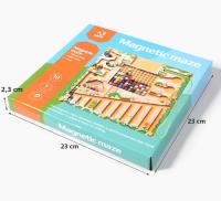 Juegos De Aprendizaje Montessori Con Mágnetes Tablero De Laberinto Juguetes Educativos De Madera Para Niños Edad 3-6 Años Color Cuenta Clasificación - details 12