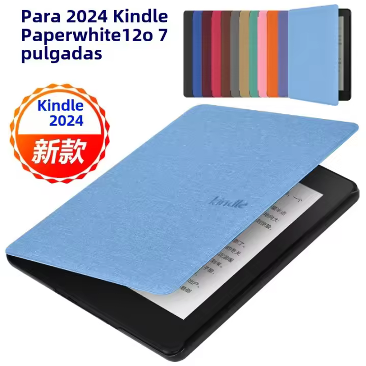 Funda Protectora Para Kindle Paperwhite 1 2 3 4 5 6 7 8 9 10 11 Gen 6 6.8" 2024 Colección De Colores Anti-Polvo Y Resistentes a Caídas - 1