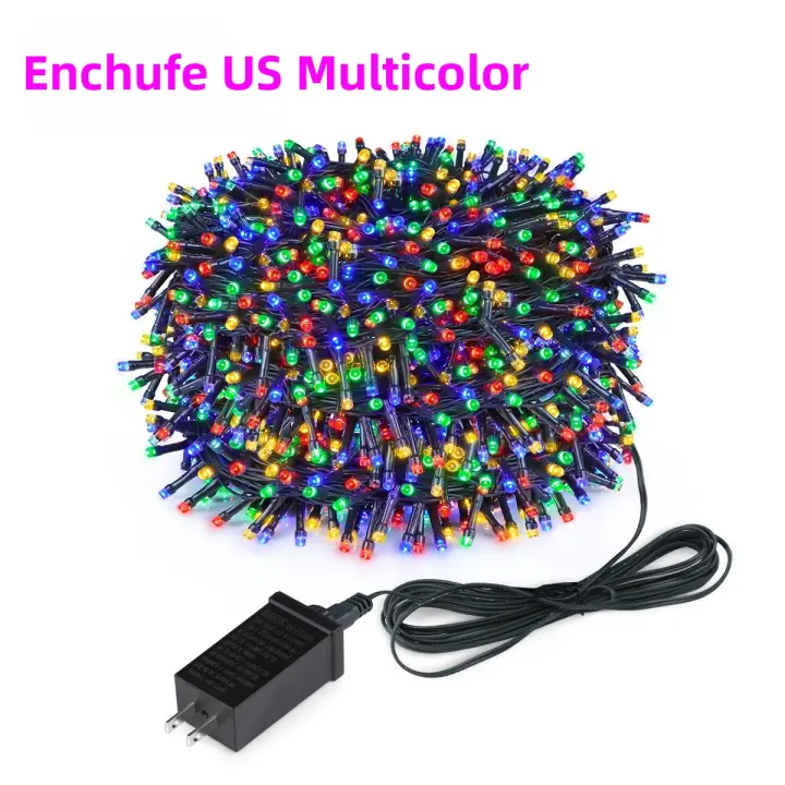 Cadena De Luces LED Para Jardín Y Decoración Navideña 24V Impermeable IP65 Para Exterior Disponibles En 10M-100M Para Fiesta De Año Nuevo Y Navidad - 1