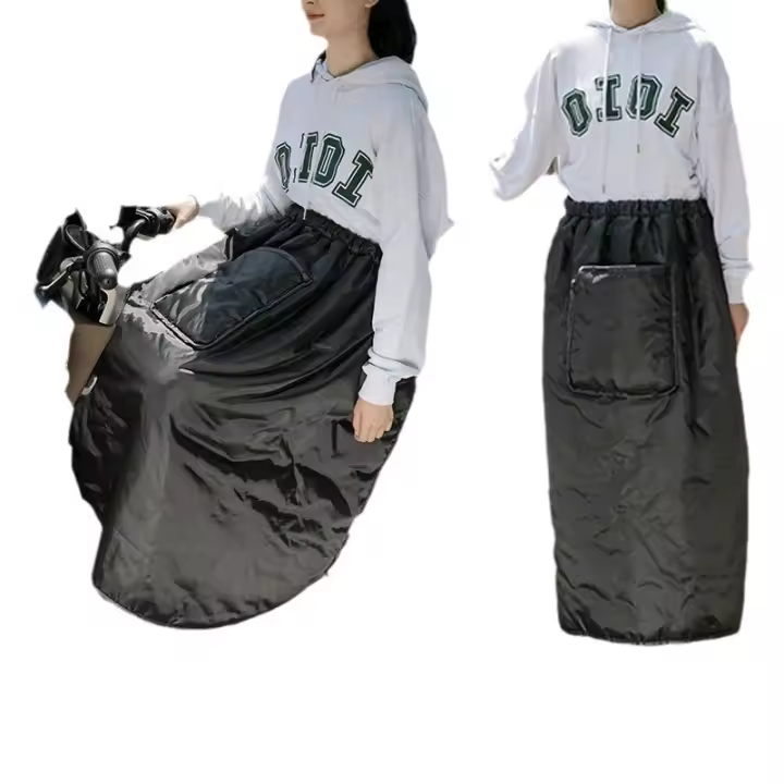 Juego De Protecciones Para Motocicleta Impermeables Y Antiviento Con Protección De Rodilla Y Cintura Para Invierno Multifuncional Para Scooter - 1