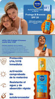 NIVEA SUN FP 30 Aceite Solar en Spray "Protege & Broncea". Protección alta 200ml - details 0