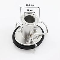 Tapa De Cask De Cerveza Corny Con Ferrule De 1.5 Pulgadas PRV 60PSI Para Enhopalabra Accesorio De Barra Ecológico De Acero Inoxidable - details 1