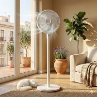 Ventilador 3-en-1 Spark 10" | 5 Aspas Potentes, 3 Alturas y Difusor de Aroma Incluido | Silencioso y Elegante Spark - details 3