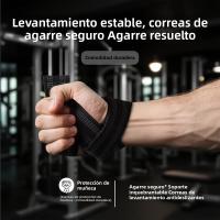 1Par De Correas De Almohadillas De Algodón Para Elevación - Neotek Soporte De Muñeca Suave Con Costuras Resistentes Almohadillas De Almohadillas Para Elevación - details 10