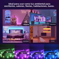 Tiras LED Inteligentes Bluetooth 30M Cambio De Color RGB Con Control Remoto DC24V Para Decoración De Hogar Y Música Sincronizada - details 0