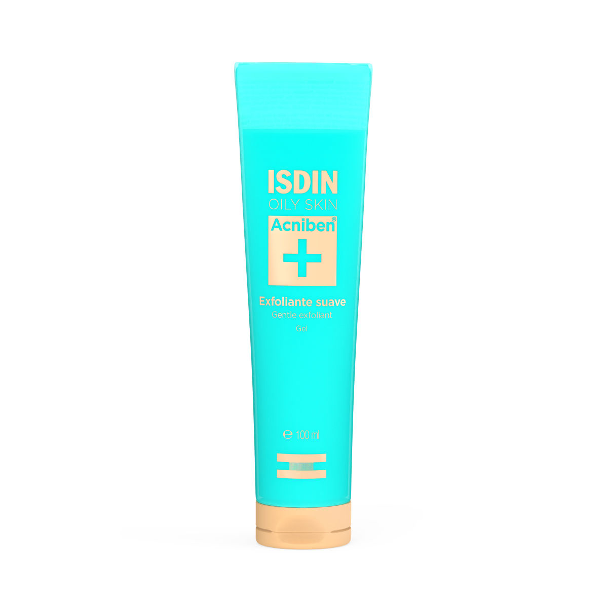 Gel Limpiador Facial Isdin Acniben Exfoliante Suave 100 Ml