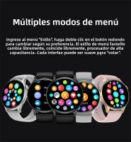 Reloj Inteligente AMOLED Verdadero 2026 Para Mujer Pantalla Siempre Encendida 466*466 HD Monitor De Salud Llamada Por Voz NFC Reloj Inteligente De Moda - details 4