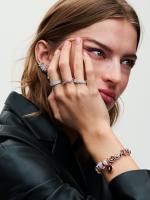 Pandora - Anillo de corazones transparentes - Plata de ley - details 3
