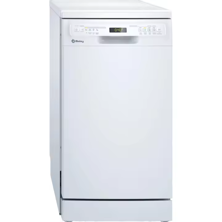 Balay - Lavavajillas 45 cm modelo 3VN4030BA para 10 cubiertos, clase energética E, con WiFi y Home Connect, diseño compacto para cocinas pequeñas, color blanco - 1