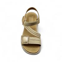 Calzados soraia, Sandalias Deportivas de Mujer con Cierre de Velcro, Suela Antideslizante y Amortiguada, Sandalia Abierta para Caminar, Senderismo o Uso Diario, Diseño Cómodo y Ligero para Verano Liso Casual - details 3