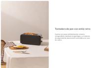 CREATE - Tostadora para rebanadas anchas - TOAST RETRO - details 2