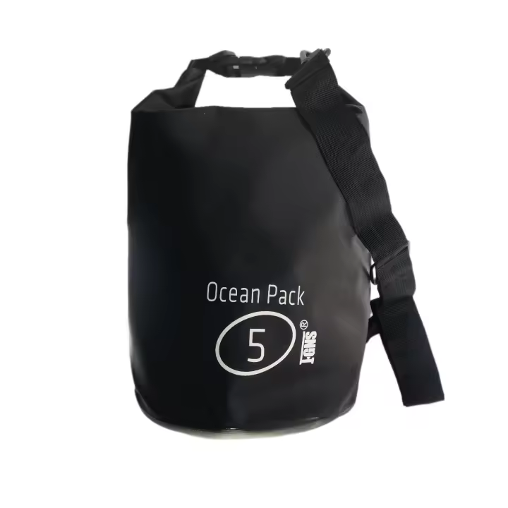 FGNS Bolsa Seca Impermeable Flotante 5L,Bolsa de Hombro Impermeable IP66,para Canoa Kayak Barco Camping Natación Rafting Velo Pesca etc. - 1