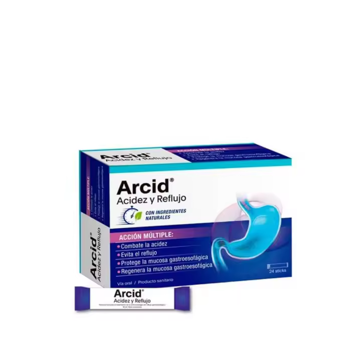 Arcid acidez y reflujo 24 sticks - 1