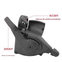 Derailleur MicroNEW Para Bicicleta De Montaña 3x7 3x8 3x9 3x10 3x11 Velocidades Mandos De Cambio Frontales Y Traseros Piezas De Ciclismo - details 3