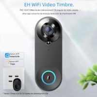 Cámara De Video Portero Inalámbrica 1080P WiFi Seguridad Inteligente Tuya Visión Nocturna Detección De Movimiento Intercomunicador Portero - details 3