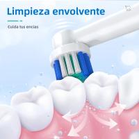 Cabezales De Cepillo De Dientes De Repuesto Compatible Con Oral B Profesional Para Bricos Eléctricos 4/8/16/20 Piezas Adultos - details 4