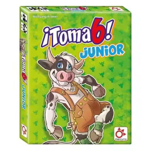 Mercurio Juego de Mesa Toma 6 Junior - Juegos de Cartas Educativos - 1