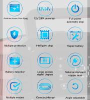Cargador De Batería Automático Inteligente 12v/24v Para Coche Con Reparación De Pulso Para Agm Gel Wet Lead Acid Carga 7-segundo - details 5