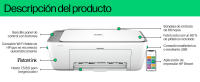 HP DeskJet 2820e - Impresora Multifunción con Escaneo a PDF Wi-Fi Direct | Incluye 2 Cartuchos de Tinta (Color y Negro) | Apple AirPrint Imprime, Escanea y Copia Blanco & Negro y Color para Hogar / Oficina 3 Meses de Impresión Instant Ink con HP+ - 588K9B - details 4