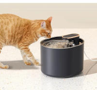 Fuente De Agua Automática Para Gatos 3L Capacidad Grande Con Filtro Recirculante USB Dispensador De Agua Para Mascotas Accesorios Para Gatos Color Azul Y Blanco - details 1