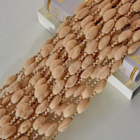 Cortina De Madera Con Perlas 2m Cortina De Puerta Tassel Cortina De Ventana Panel De Pared Divisor De Habitación Decoración De Fondo Para El Hogar - details 3