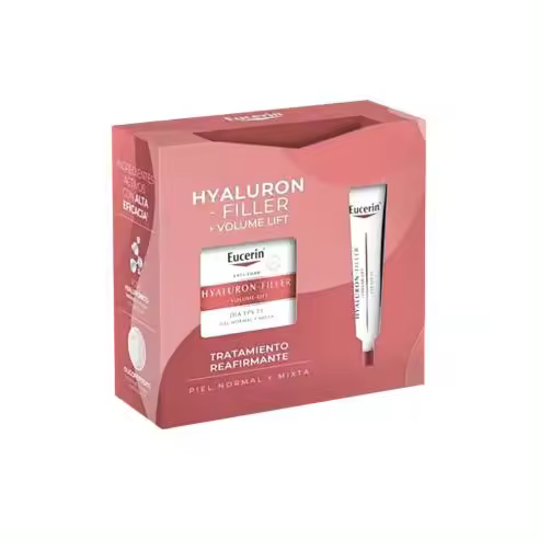 Eucerin Pack Hyaluron-filler Volume-lift Piel Normal y Mixta SPF15 50ml + Contorno Ojos 15ml - 1