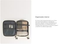 CREATE - Maleta blanda de poliéster con candado TSA y ruedas multidireccionales - LUGGAGE STUDIO SOFT - details 2