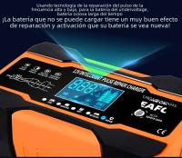 Cargador Inteligente Rápido De Batería 12V 24V 12A 10A Para Baterías De Coche 7 Etapas De Carga Pulso Reparación Para AGM GEL WET Ácido Plomo - details 6