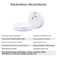 Lámpara Nocturna LED Con Sensor De Movimiento Recargable RGB Para Cocina Armario Escalera Luz De Fondo Sin Cable Luz De Armario - details 10