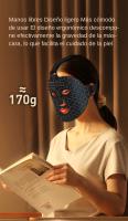 Máscara De Tratamiento Con Luz Roja LED Anti-Edad Flexible Y Suave Para Cuidado De La Piel 4 Colores Máscara De Terapia Fotónica Avanzada - details 16