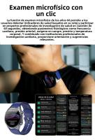 Reloj Inteligente Para Hombres 2025 Con Medición De Presión Arterial Salud Pulsada Terapéutica Uric Acid Lipids Cuidado Del Cuerpo Impermeable - details 13