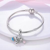 Pulsera Ajustable De Encanto De Conejo Original Plata Esmaltada Para Mujer Joyería De Moda Hecha a Mano Con Cuentas De Zirconia - details 59