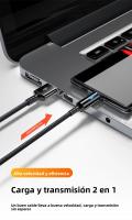 Cable USB C De Carga Rápida Corto 25cm Para iPhone Android Huawei Samsung Micro Tipo C Cable De Data Para Power Bank - details 5