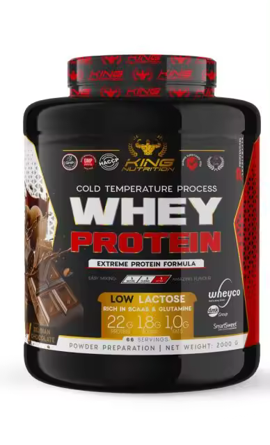 King Nutrition 100% Whey Protein 2kg mejora tu rendimiento y aumenta la masa muscular* - 1