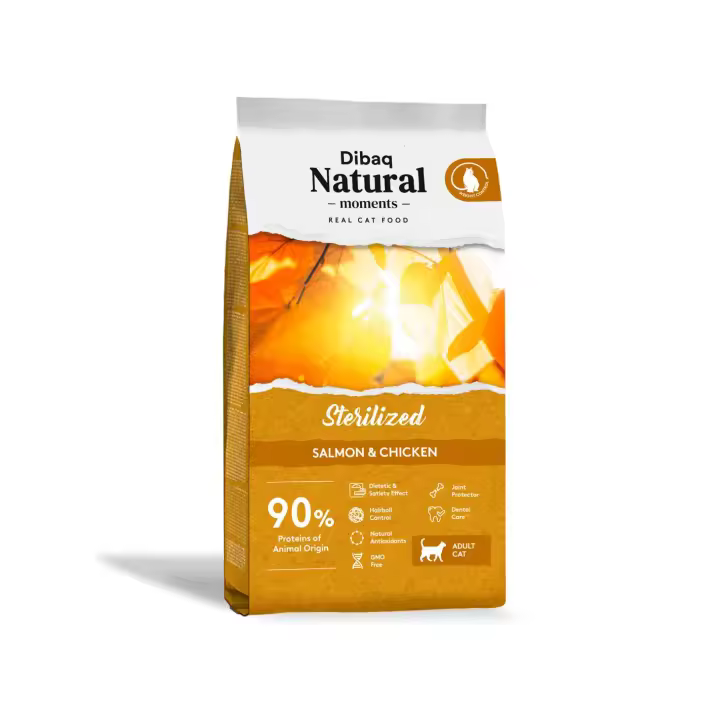 Dibaq Natural Moments Esterilizados Salmón Formato 7 Kg - 1