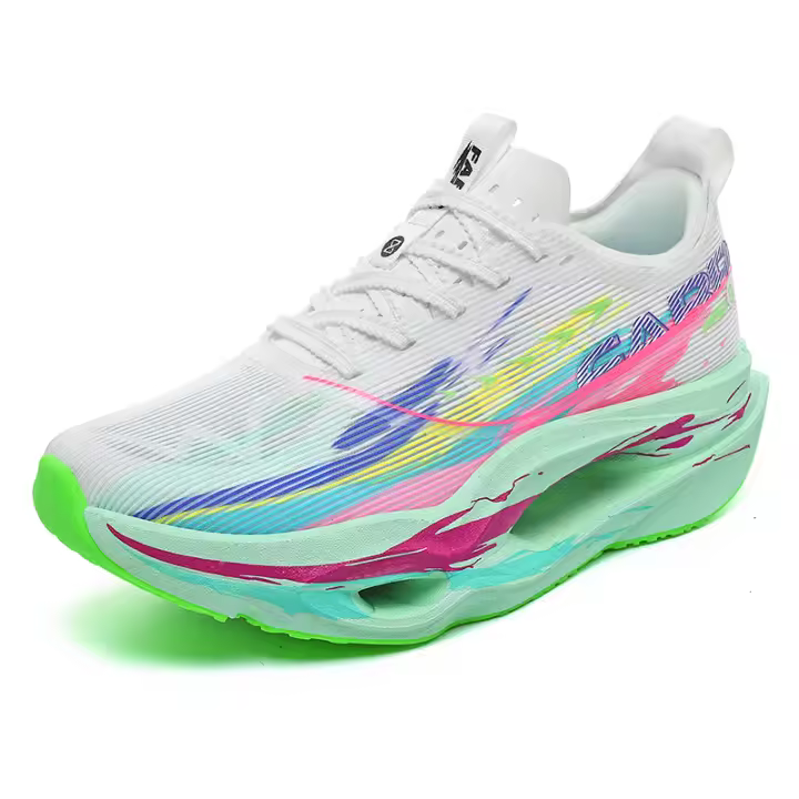 Zapatillas De Correr Para Hombre Y Mujer Deportivas Transpirables Y Livianas Con CarbonBoard Cómodas Y De Alta Calidad Para Maratón - 1