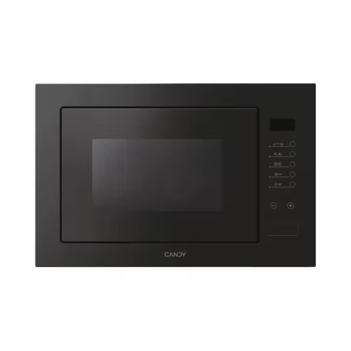 Candy MICG25GDFN - Microondas de encastre sin marco, 25L, Negro. - 1